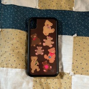 Wildflower Phone Case Teddy Bear Iphone XR